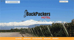 Desktop Screenshot of mendozabackpackers.com